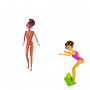 Barbie Speedo Flip n Dive Midge Doll