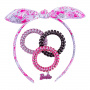 Luv Her Barbie Headbands For Girls| 4pc Barbie Toddler Headband and Hair Ties