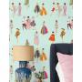 '1960s Barbie™' Wallpaper by Barbie™ - Robins Egg