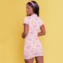 Tropical Barbie™ Print Mini Dress
