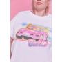 Plus Size Barbie™ Graphic Cropped Tee