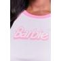 Barbie™ Graphic Cropped Raglan Tee