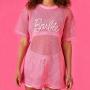 Barbie Netted Mesh Tee