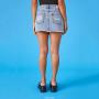 Barbie Graphic Denim Mini Skirt