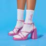 Barbie Rhinestone Crew Socks