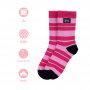 Barbie Pink Striped Socks 1 Pair