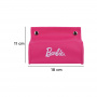 Barbie Tissue Box Cover PVC Pink 18x11x15 Cm