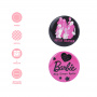 Set of Synthetic Decorative Barbie Pins 3x3 Cm 4 Pieces