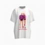 Barbie print short sleeve oversize T-shirt