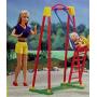 Giggles N Swing™ Barbie® doll & Kelly® doll-Blond