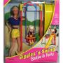 Giggles N Swing™ Barbie® doll & Kelly® doll-Blond