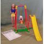 Giggles N Swing™ Barbie® doll & Kelly® doll-Blond