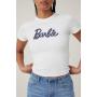 Barbie Fitted Longline Tee