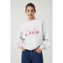 Barbie Crew Sweatshirt