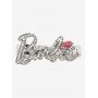 Barbie Logo Rhinestone Two-Finger Ring