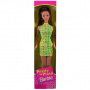 Pretty in Plaid Barbie Doll (yellow - green)