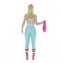 women's exercise barbie costume