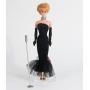 Preorder - Barbie™ x Unique Vintage Black Solo In The Spotlight Strapless Wiggle Dress