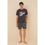 Men's cotton short pajamas Ken