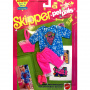 Barbie SKIPPER Pet Pals Fashions: Easy To Dress Trendy Teen Looks & Stickers