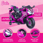 Barbie by Flybar, 6-Volt Ride-On Motorcycle, for Kids, Ages 3+, up to 65 lbs, 1 mph