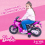 Barbie by Flybar, 6-Volt Ride-On Motorcycle, for Kids, Ages 3+, up to 65 lbs, 1 mph