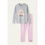 Girls' Long Pajamas with Barbie x Tezenis Print