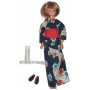 Barbie Kimono Collection (blue/red kimono)