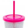 Barbie™ Silver Rhinestone Tumbler