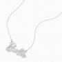 Barbie™ Silver Logo Necklace