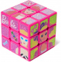 Rubik’s Cube Barbie Cube Celebrating Barbie’s 50th Anniversary, Problem-Solving Brain Teaser Puzzle, Collectible Barbie Fidget