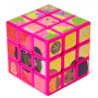 Rubik’s Cube Barbie Cube Celebrating Barbie’s 50th Anniversary, Problem-Solving Brain Teaser Puzzle, Collectible Barbie Fidget