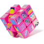 Rubik’s Cube Barbie Cube Celebrating Barbie’s 50th Anniversary, Problem-Solving Brain Teaser Puzzle, Collectible Barbie Fidget