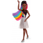 Best Fashion Friend - Rainbow Sparkle - Barbie 28 inches (AA)