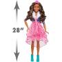 Barbie 28-inch Best Fashion Friend Princess Adventure Doll, Brown Hair