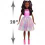 Barbie 28-inch Best Fashion Friend Tie-Die, Black Hair