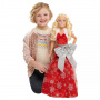 2022 Barbie 28' Best Fashion Friend Holiday Doll (blonde)