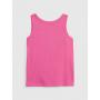 Gap × Barbie™ Curved Logo Tank Top for Toddlers