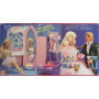 Sparkle Eyes Barbie Dressing Room and Fashion Set