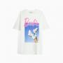 Barbie print short sleeve oversize T-shirt