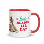 Barbie Vintage Holiday Sleigh All Day Mug