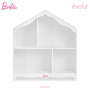 Barbie Evolur Rose Hutch/Bookcase White