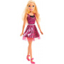 Barbie 28-inch Fashionistas Barbie Doll, Blonde Hair (fuchsia)