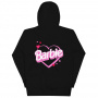 Barbie Embroidered Hearts Hoodie