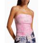 Bengaline Barbie print corset top