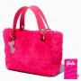 Barbie™ Pink Furry Tote Bag