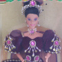 Philippine Barbie Santacruzan Reyna Esperanza in Maroon Dress