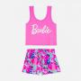 Barbie Print Vest And Shorts Pyjamas Set