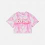 Barbie Short T-shirt With Tie-Dye Print
