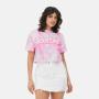 Barbie Short T-shirt With Tie-Dye Print